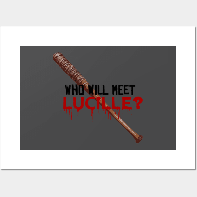 Who will meet Lucille Wall Art by Jowseph